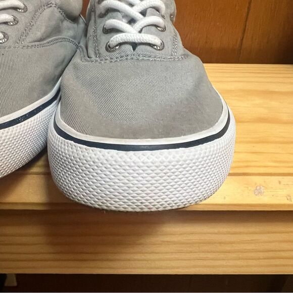 Sperry’s Striper II CVO Sneaker Gray-Men’s Size 11 - Picture 9 of 13